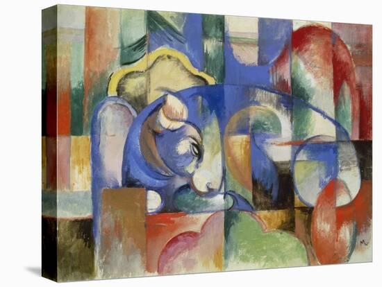 Lying Bull, 1913-Franz Marc-Premier Image Canvas