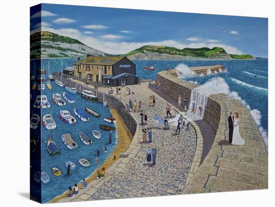 Lyme Regis, 2015-Liz Wright-Premier Image Canvas