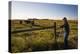 Lynn Ballagh Closing Gate on His Cattle Ranch-Cheryl-Samantha Owen-Premier Image Canvas