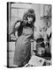 Lynn Redgrave Cooking in Her Apartment-Terence Spencer-Premier Image Canvas