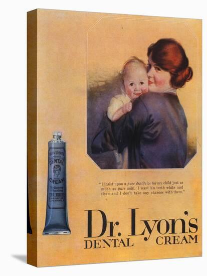 Lyons Toothpaste, Baby, UK, 1900-null-Premier Image Canvas