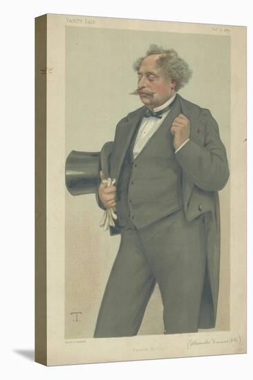 M Alexandre Dumas Fils-Theobald Chartran-Premier Image Canvas