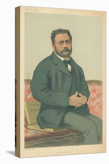 M Emile Zola, French Realism, 24 January 1880, Vanity Fair Cartoon-Theobald Chartran-Premier Image Canvas