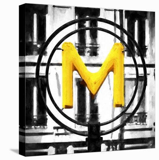 M Paris Metro-Philippe Hugonnard-Premier Image Canvas