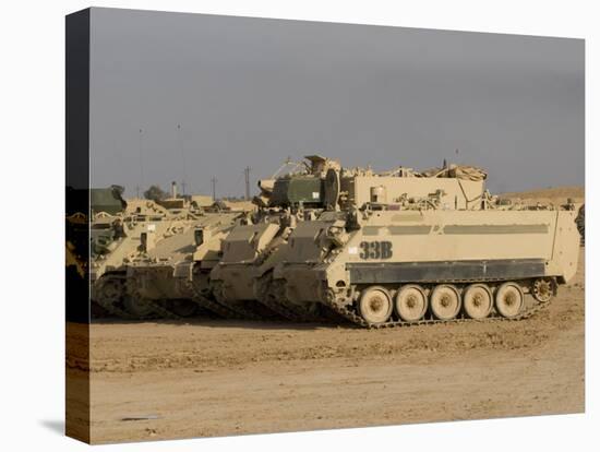 M113 Varient at Camp Warhorse-Stocktrek Images-Premier Image Canvas