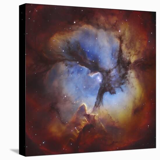 M20, the Trifid Nebula in Sagittarius-Stocktrek Images-Premier Image Canvas