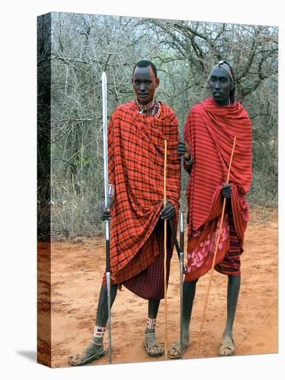 Maasai Warriors-null-Premier Image Canvas