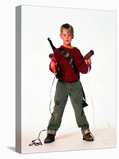 MACAULAY CULKIN. "HOME ALONE" [1990], directed by CHRIS COLUMBUS.-null-Premier Image Canvas