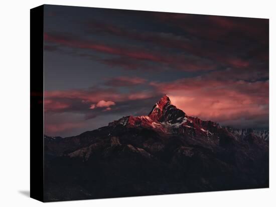 Machapuchare (Machhapuchhre) (Fish Tail) Mountain, in the Annapurna Himal of North Central Nepal, N-Mark Chivers-Premier Image Canvas