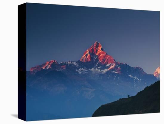 Machapuchare (Machhapuchhre) (Fish Tail) Mountain, in the Annapurna Himal of North Central Nepal, N-Mark Chivers-Premier Image Canvas