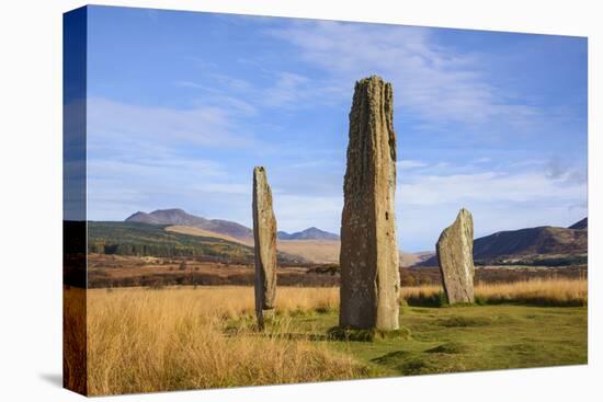 Machrie Moor stone circles, Isle of Arran, North Ayrshire, Scotland, United Kingdom, Europe-Gary Cook-Premier Image Canvas