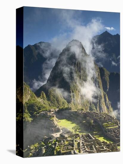 Machu Picchu in Morning Fog-Darrell Gulin-Premier Image Canvas