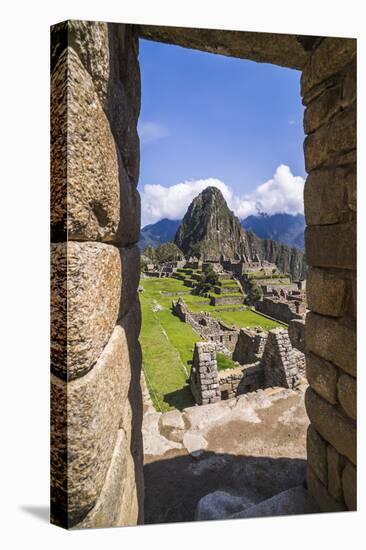 Machu Picchu Inca Ruins and Huayna Picchu (Wayna Picchu), Cusco Region, Peru, South America-Matthew Williams-Ellis-Premier Image Canvas