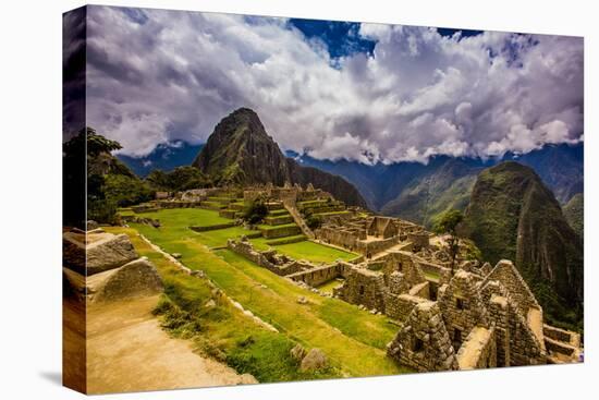 Machu Picchu Incan Ruins, UNESCO World Heritage Site, Sacred Valley, Peru, South America-Laura Grier-Premier Image Canvas