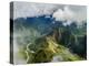 Machu Picchu Ruins seen from the Machu Picchu Mountain, UNESCO World Heritage Site, Cusco Region, P-Karol Kozlowski-Premier Image Canvas