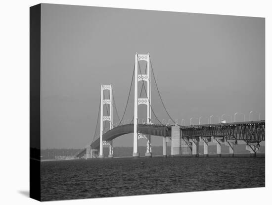 Mackinac Bridge, Mackinaw City, Michigan, USA-Michael Snell-Premier Image Canvas