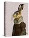Madam Hare-Fab Funky-Stretched Canvas