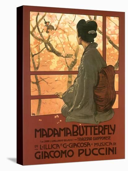 Madame Butterfly Poster-null-Premier Image Canvas