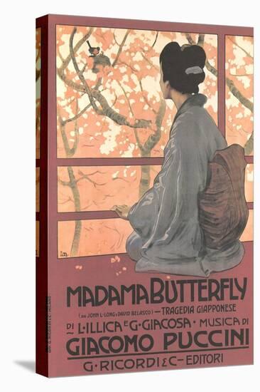 Madame Butterfly Poster-null-Stretched Canvas