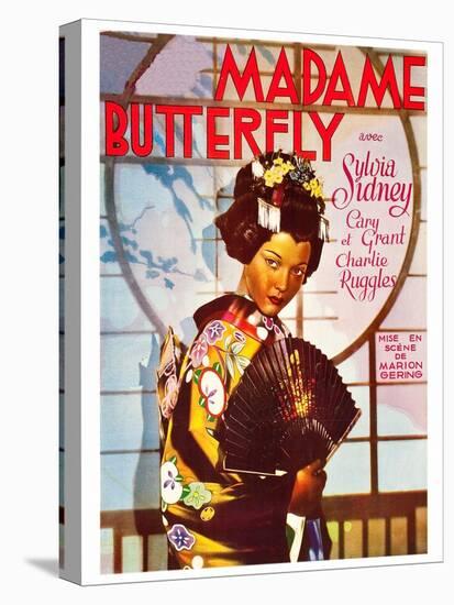 Madame Butterfly-null-Stretched Canvas