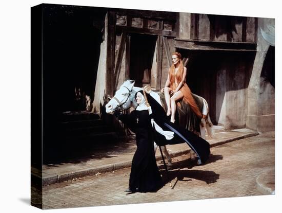 Madame by Coventry (Lady Godiva of Coventry) by Arthur Lubin with Maureen O'Hara (Lady Godiva), 195-null-Stretched Canvas