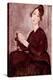Madame Dedie-Amedeo Modigliani-Stretched Canvas