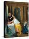 Madame Geoffrin (Marie Therese Rodet Geoffrin, 1699-1777) at Her Toilet-Nicolas Lancret-Premier Image Canvas