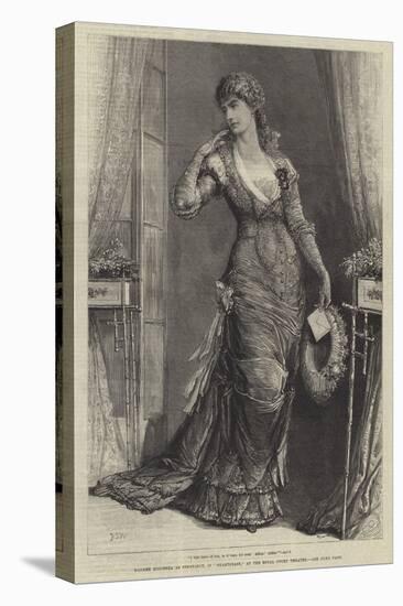 Madame Modjeska as Constance, in Heartsease, at the Royal Court Theatre-Francis S. Walker-Premier Image Canvas