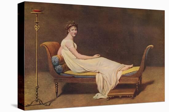 'Madame Recamier', 1800, (c1915)-Jacques-Louis David-Premier Image Canvas