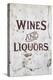Made in Spain Collection - Wines and Liquors Sign-Philippe Hugonnard-Premier Image Canvas