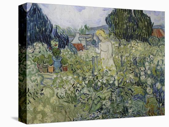 Mademoiselle Gachet in Her Garden at Auvers-Sur-Oise, 1890-Vincent van Gogh-Premier Image Canvas