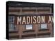 Madison Avenue Street Sign, Upper East Side, Manhattan, New York City, New York, USA-Amanda Hall-Premier Image Canvas