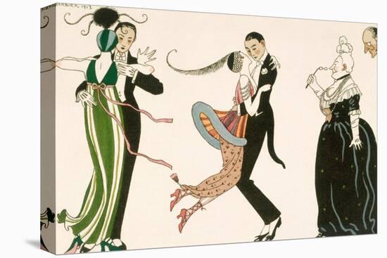 Madness of the Day, Engraved by H. Reidel For Friends of the Journal Des Dames et Des Modes, 1913-Georges Barbier-Premier Image Canvas
