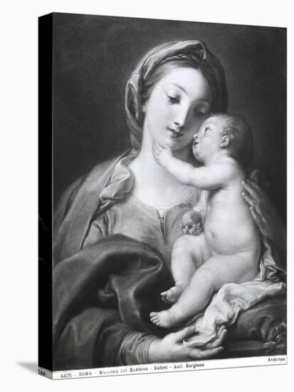 Madonna and Child, 1708-Pompeo Batoni-Premier Image Canvas