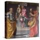 Madonna and Child Between Saints Peter and Paul-Daniele Da Volterra-Premier Image Canvas