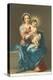 Madonna and Child by Murillo, Florence-null-Stretched Canvas