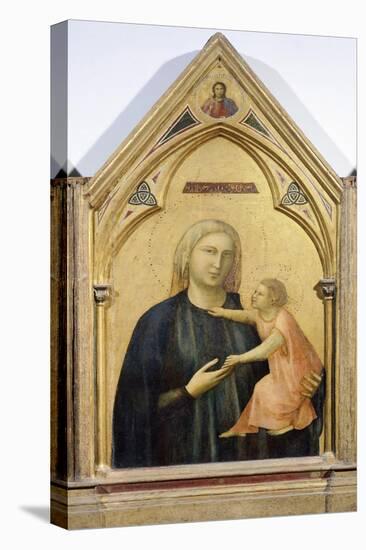 Madonna and Child, Detail from Badia Polyptych, Circa 1300-Giotto di Bondone-Premier Image Canvas