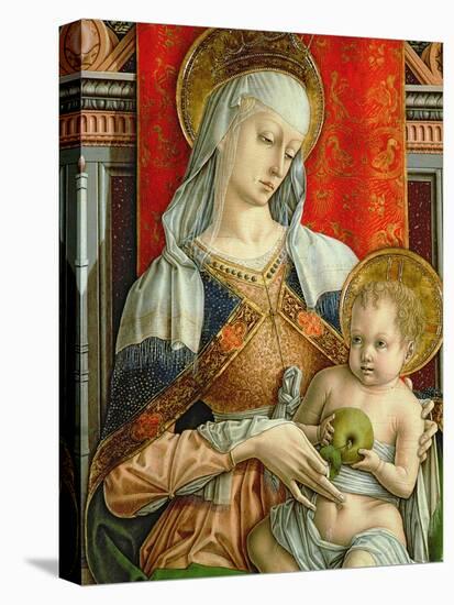 Madonna and Child, Detail from the Sant'Emidio Polyptych, 1473-Carlo Crivelli-Premier Image Canvas