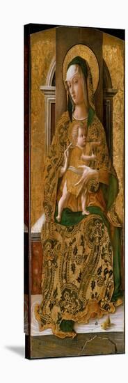 Madonna and Child Enthroned, 1472-Carlo Crivelli-Premier Image Canvas
