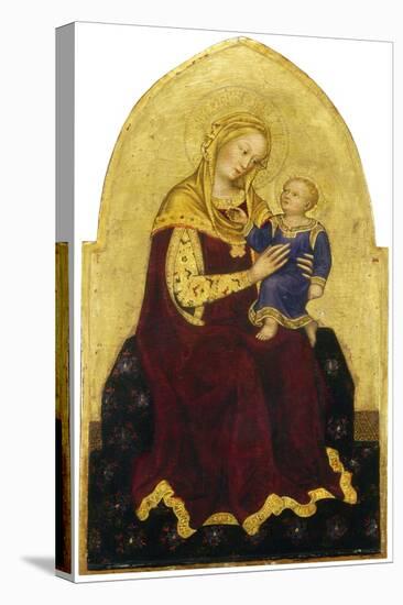 Madonna and Child Enthroned, C.1420-Gentile da Fabriano-Premier Image Canvas