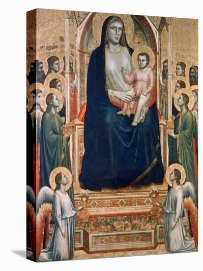 Madonna and Child Enthroned, C1300-1303-Giotto-Premier Image Canvas