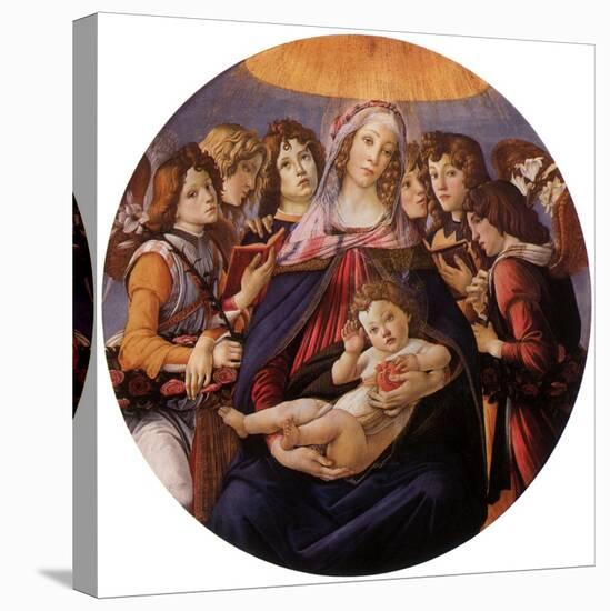 Madonna and Child with Angels, 1487-Sandro Botticelli-Premier Image Canvas