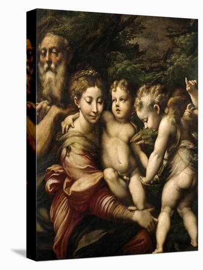 Madonna and Child with Saints, Ca. 1524-Parmigianino-Premier Image Canvas