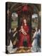 Madonna and Child with Two Angels-Hans Memling-Premier Image Canvas