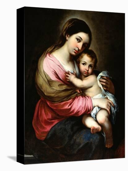 Madonna and Child-Bartolome Esteban Murillo-Premier Image Canvas