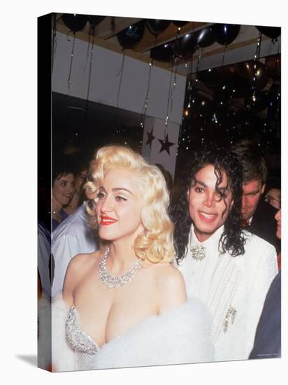 Madonna and Michael Jackson at the Academy Awards-null-Premier Image Canvas