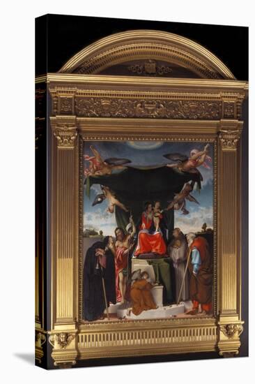 Madonna Del Baldacchino-Lorenzo Lotto-Premier Image Canvas