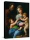 Madonna Della Rosa-Raphael-Premier Image Canvas