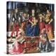 Madonna Enthroned with Saints-Domenico Ghirlandaio-Premier Image Canvas