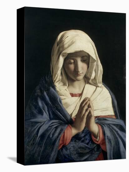 Madonna in Prayer-Giovanni Battista Salvi da Sassoferrato-Premier Image Canvas